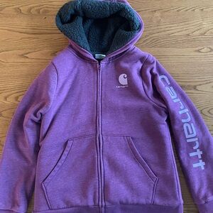 Carhartt Kids Purple Hoodie